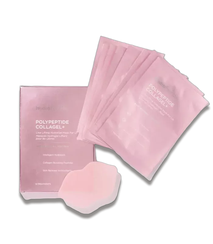 Гідрогелева ліфтинг-маска для губ HydroPeptide PolyPeptide Collagel+ Lip Mask