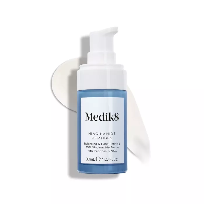 СИРОВАТКА ДЛЯ ОБЛИЧЧЯ З НІАЦИНАМІДОМ 10% NIACINAMIDE PEPTIDES MEDIK8