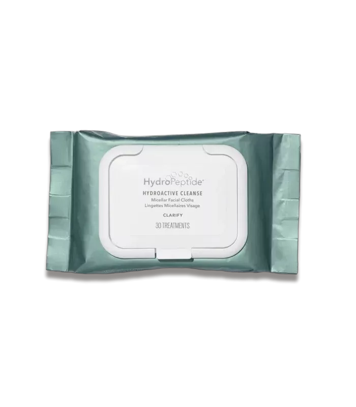 Міцелярні серветки для обличчя HydroPeptide Micellar Facial Cloths