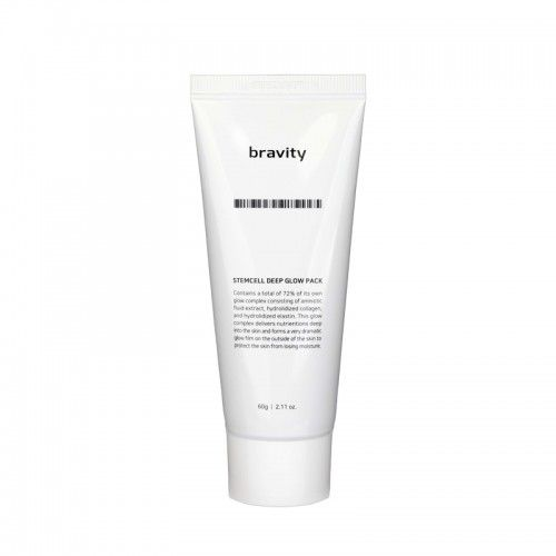 Омолоджувальна маска плівка для обличчя Bravity Stem-cell Deep Glow Pack, 60 г
