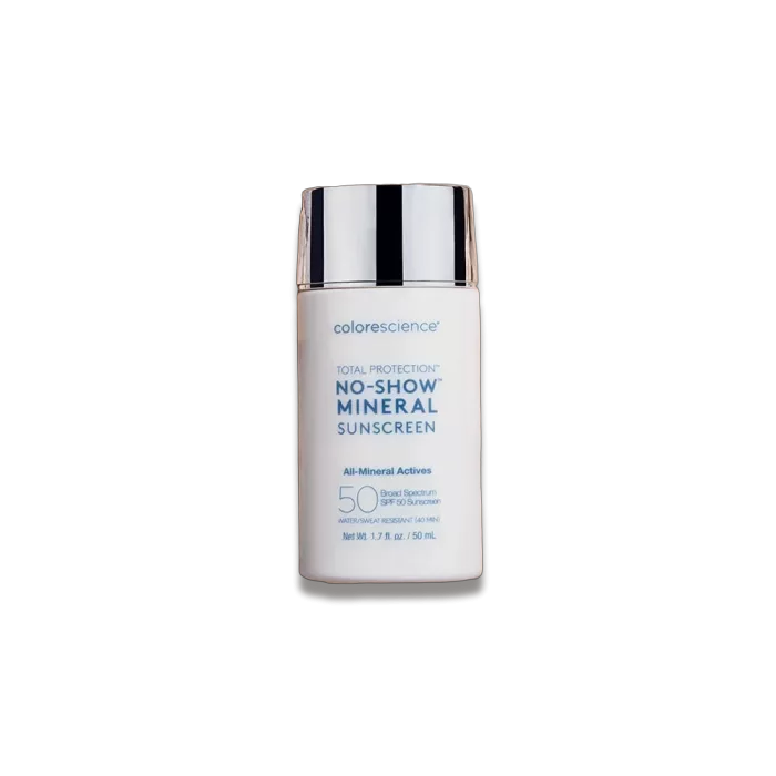 Прозорий мінеральний сонцезахисний флюїд - Colorescience No-Show Mineral Sunscreen SPF 50