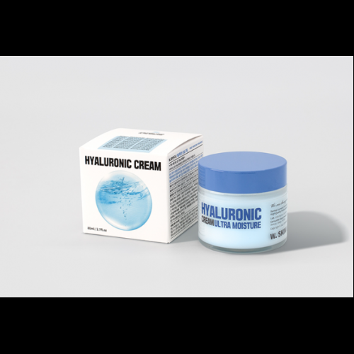 Зволожуючий крем з гіалуроновою кислотою W.Skin Laboratory Hyaluronic Cream Ultra Moisture, 80 мл