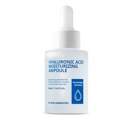 Інтенсивна зволожувальна ампула з гіалуроновою кислотою від W.Skin Laboratory Hyaluronic Acid Moisturizing Ampoule, 30 мл