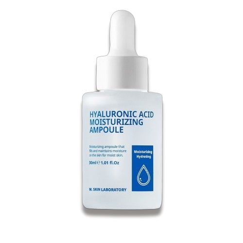 Інтенсивна зволожувальна ампула з гіалуроновою кислотою від W.Skin Laboratory Hyaluronic Acid Moisturizing Ampoule, 30 мл