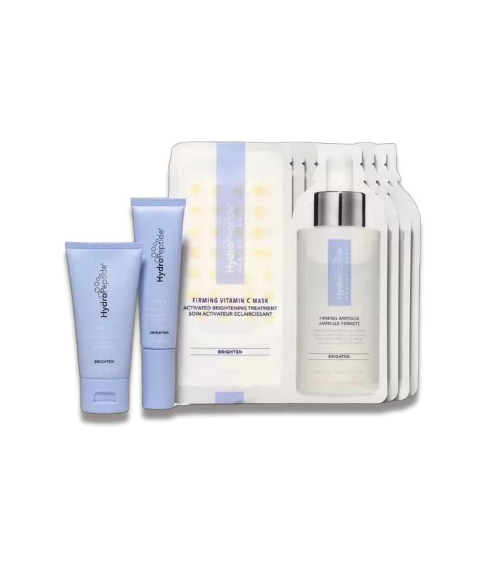 Набір для освітлення шкіри на основі пептидів HydroPeptide Positively Glowing