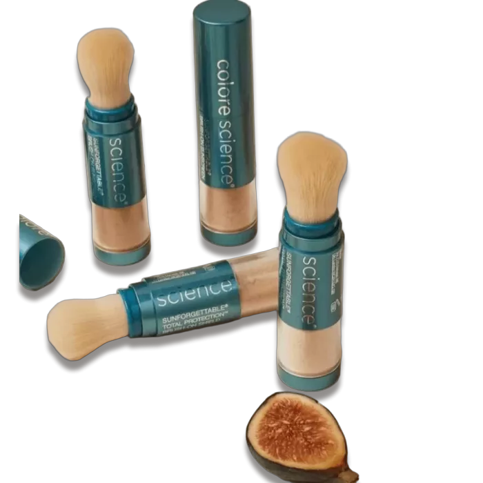 Сонцезахисна пудра з щіткою SPF 50 - Colorescience Sunforgettable® Total Protection™  Brush-On Shield SPF 50