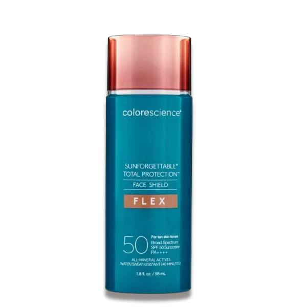 Сонцезахисний крем для обличчя з адаптивними пігментами - Colorescience Sunforgettable® Total Protection ™ Face Shield Flex