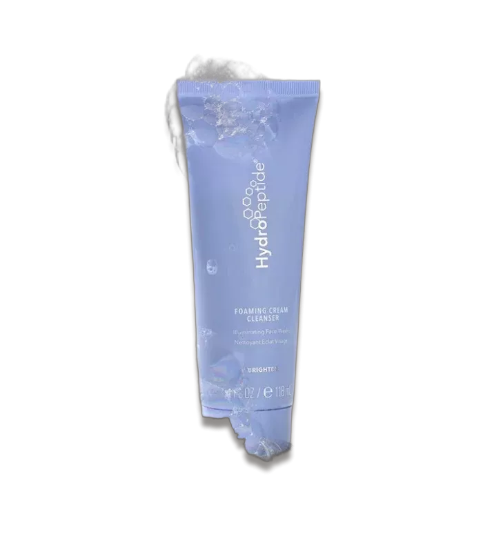 Освітлювальний засіб для вмивання HydroPeptide Foaming Cream Cleanser 118mL