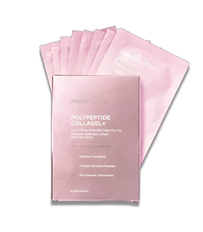 Гідрогелева ліфтинг-маска для губ HydroPeptide PolyPeptide Collagel+ Lip Mask