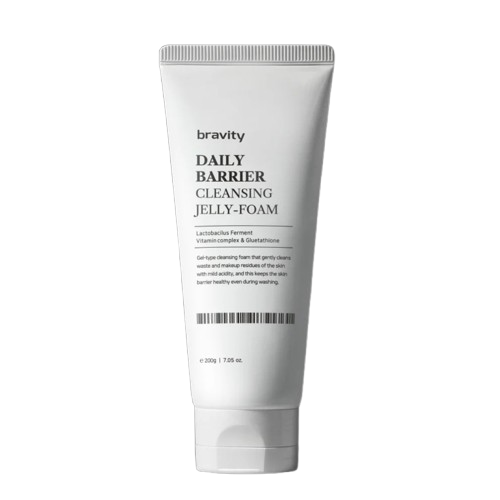 Очищувальна пінка-желе для обличчя з лактобактеріями Bravity Daily Barrier Cleansing Jelly Foam, 200 мл