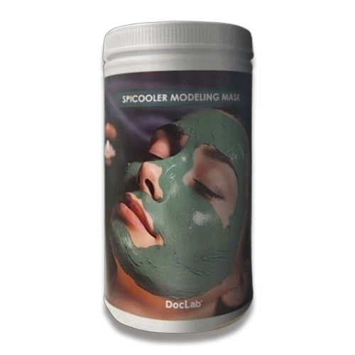 Професійна альгінатна маска зі спіруліною та пептидами 40000 ppm DocLab Spicooler Modeling Mask, 500 г