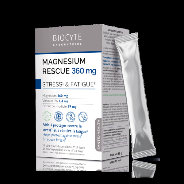 MAGNESIUM RESCUE 360MG - 14 штук