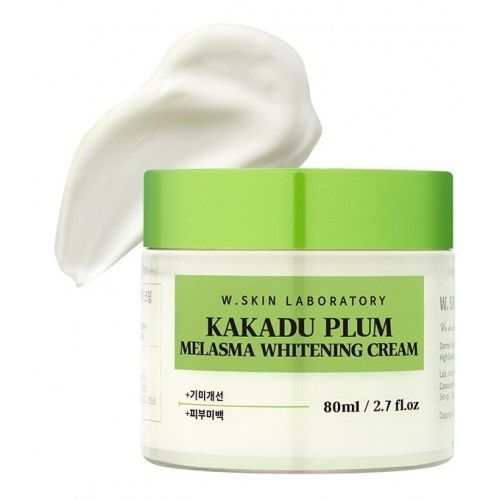 Антиоксидантний крем проти пігментних плям з екстрактом сливи Какаду W.Skin Laboratory Kakadu Plum Whitening Cream, 80 мл