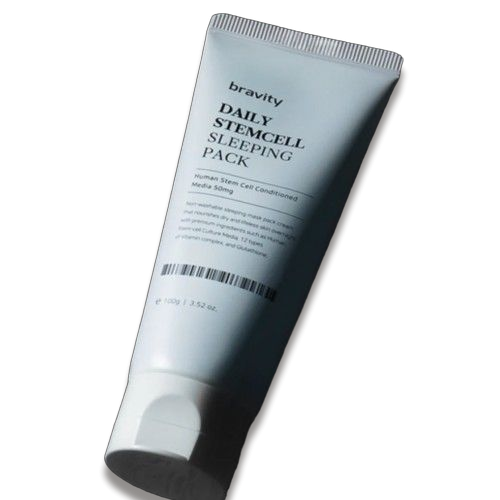 Нічна антивікова крем-маска для обличчя Bravity Daily Stem Cell Sleeping Pack, 100 мл