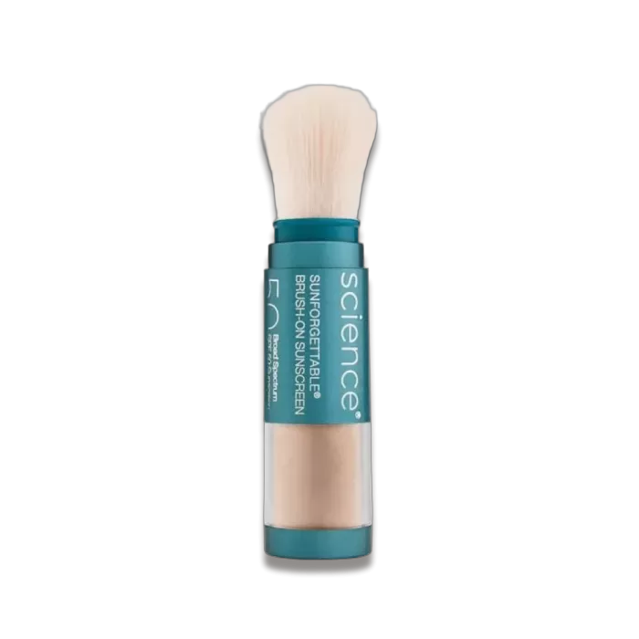 Сонцезахисна пудра з щіткою SPF 50 - Colorescience Sunforgettable® Total Protection™  Brush-On Shield SPF 50