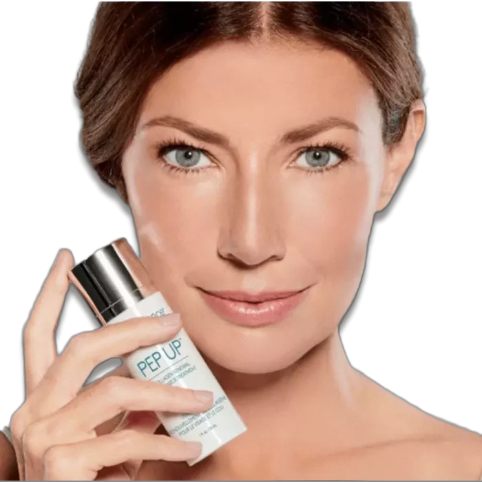 Крем для обличчя і шиї, що стимулює вироблення колагену - Colorescience Pep Up