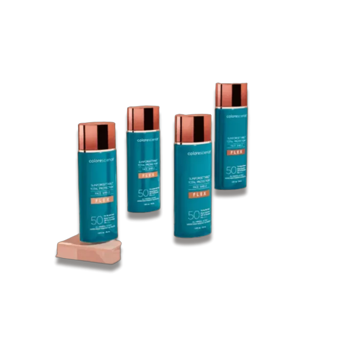 Сонцезахисний крем для обличчя з адаптивними пігментами - Colorescience Sunforgettable® Total Protection ™ Face Shield Flex