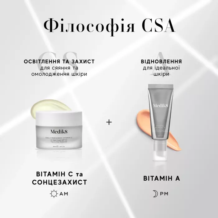 КРЕМ ДЛЯ ОБЛИЧЧЯ З ВІТАМІНОМ С DAILY RADIANCE VITAMIN C™ MEDIK8