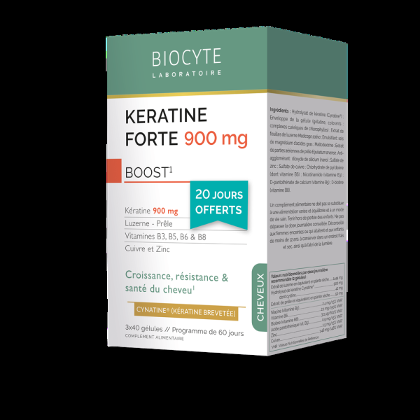 KERATINE FORTE 900MG BOOST PACK 120 капсул