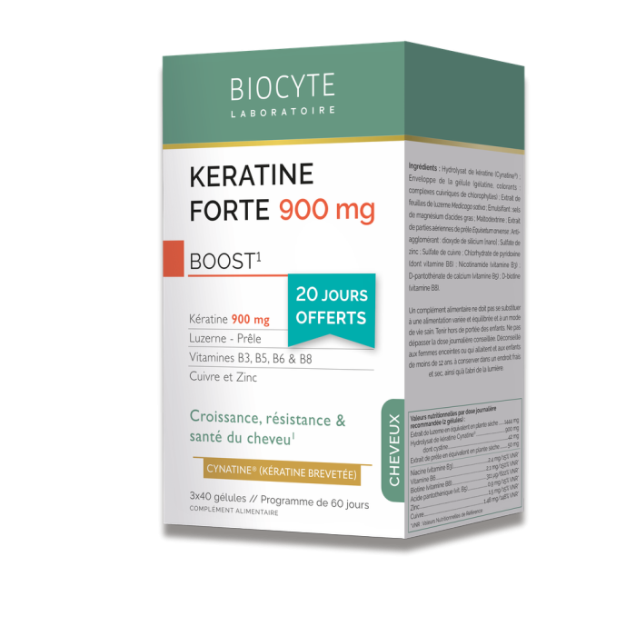 KERATINE FORTE 900MG BOOST PACK 120 капсул