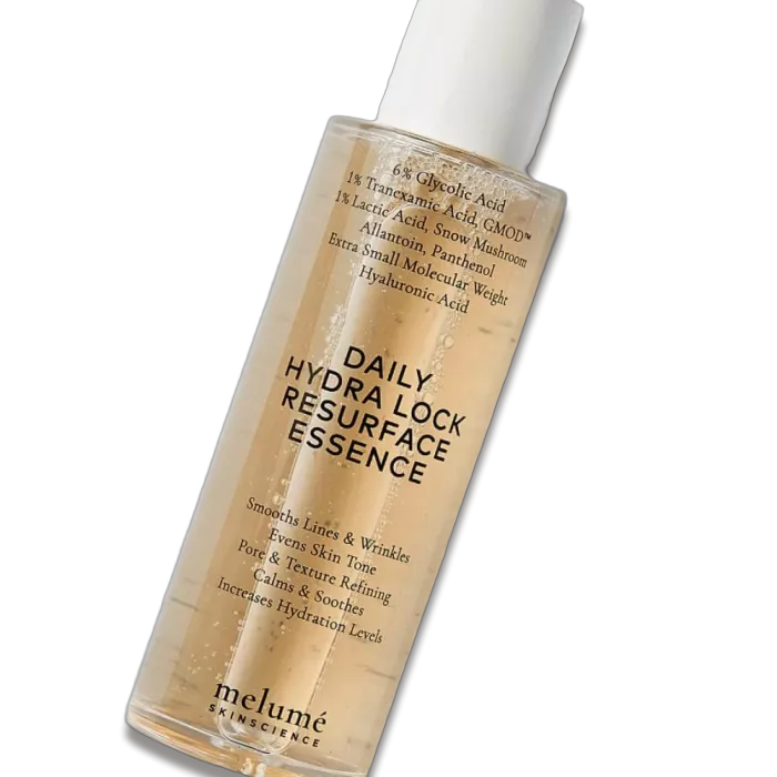 Зволожувальна есенція з кислотами - Melume Daily Hydra Lock Resurfacing Essence
