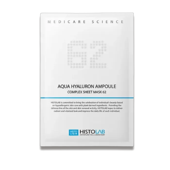 AQUA HYALURON AMPOULE COMPLEX SHEET MASK / Увлажнение гиалуроновой кислотой