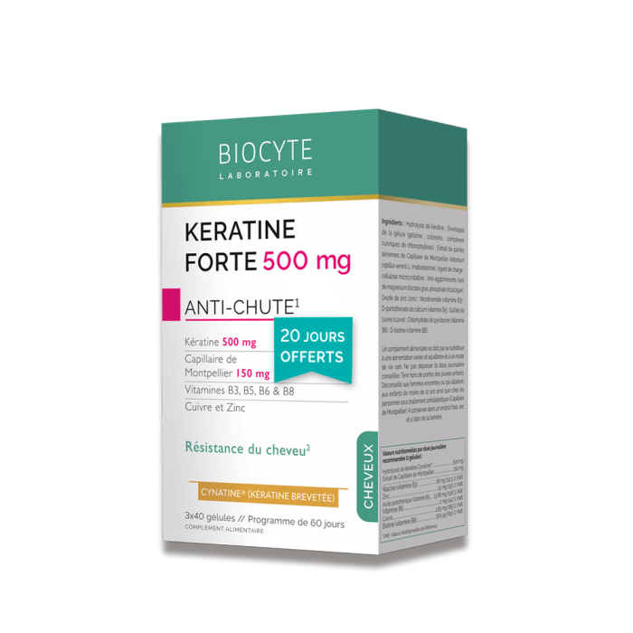 Keratine Forte Anti-Chute 120 капсул