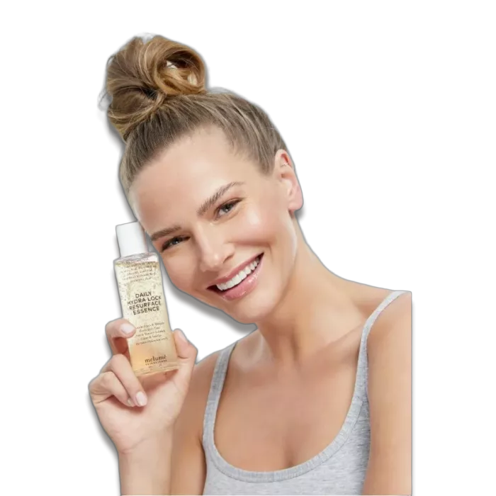 Зволожувальна есенція з кислотами - Melume Daily Hydra Lock Resurfacing Essence