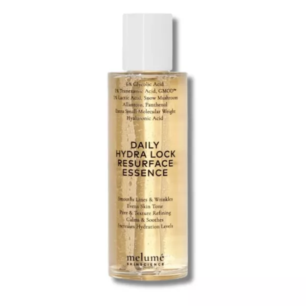 Зволожувальна есенція з кислотами - Melume Daily Hydra Lock Resurfacing Essence