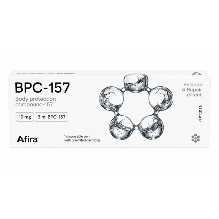 BPC-157 (Body Protection Compound-157) 10 mg / 3 ml — ін’єкційна ручка Afira для відновлення