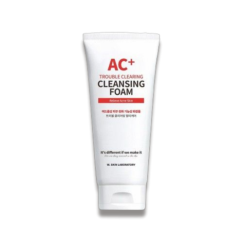 Очищаюча пінка для обличчя W.Skin Laboratory AC+ Cleansing Foam, 150 мл