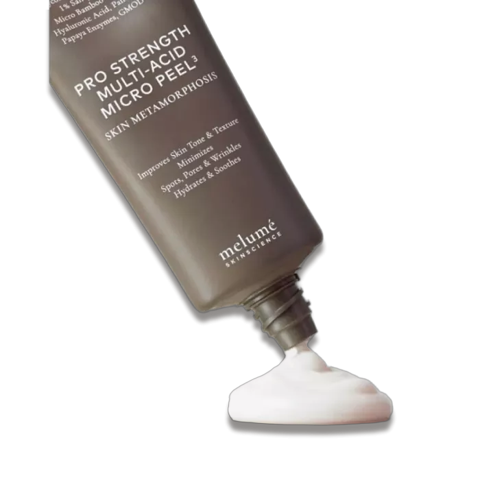 Мультикислотний пілінг для обличчя - Melume Pro Strength Multi-Acid Micro Peel³