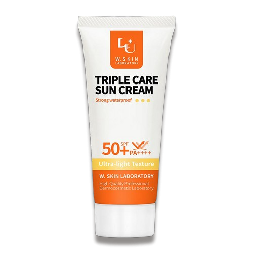 Сонцезахисний крем W.Skin Laboratory Triple Care Sun Cream SPF50+ PA++++, 60 г