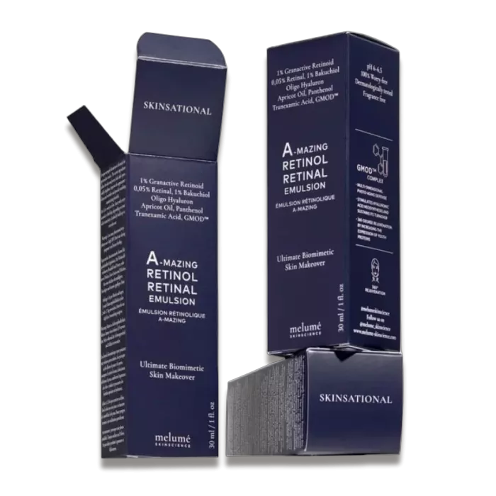 Нічна мікроемульсія з ретиноїдом і ретиналем - Melume A-mazing Retinol Retinal Micro Emulsion