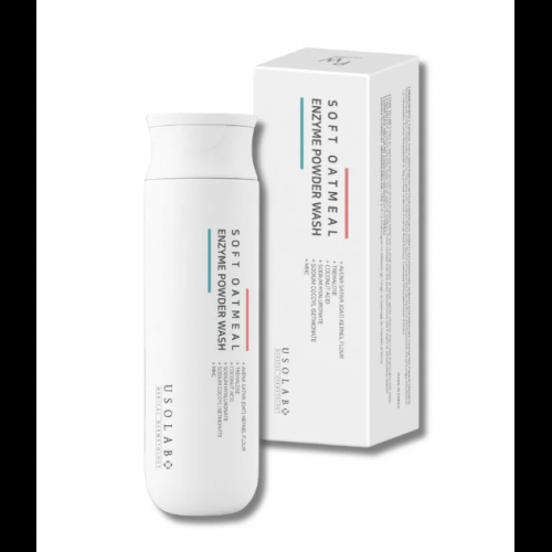 Делікатна ензимна пудра USOLAB Soft Oatmeal Enzyme Powder Wash