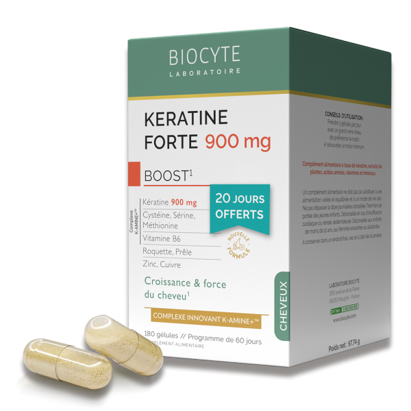 KERATINE FORTE 900MG BOOST PACK K- 180 капсул