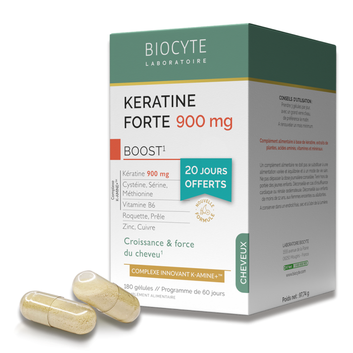 KERATINE FORTE 900MG BOOST PACK K- 180 капсул