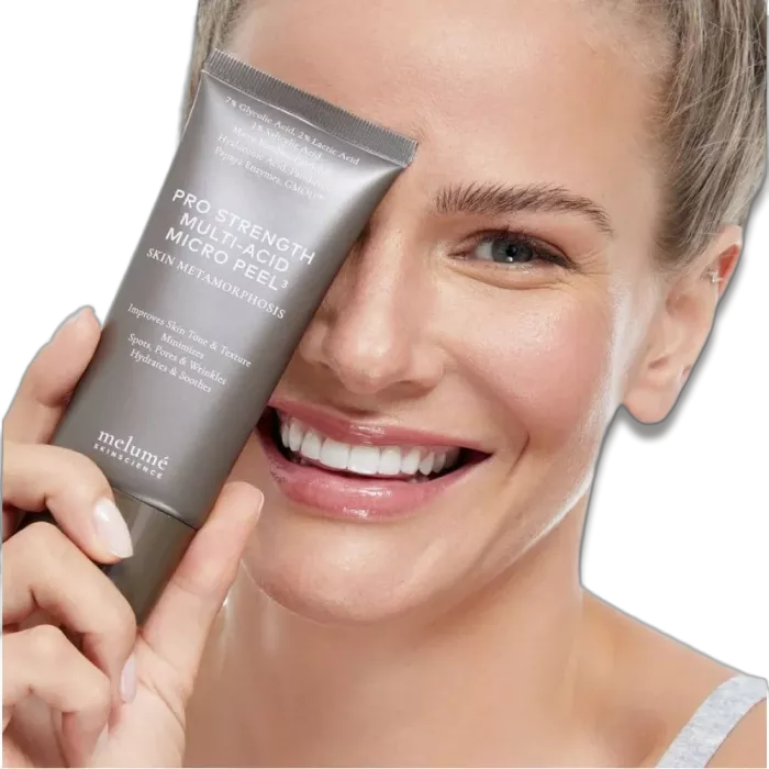 Мультикислотний пілінг для обличчя - Melume Pro Strength Multi-Acid Micro Peel³
