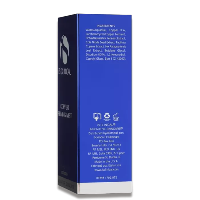 Зміцнюючий спрей з міддю для обличчя - iS Clinical Copper Firming Mist