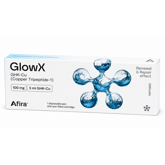 Glow X GHK-Cu 100mg / 3ml Afira