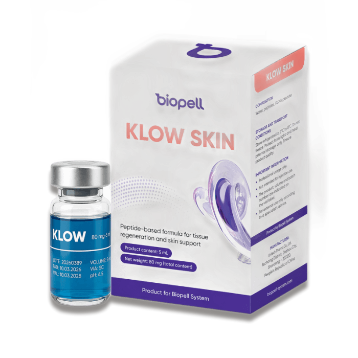 Klow Skin Biopell 80 мг / 5 мл — пептидний комплекс для шкіри